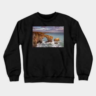 The Green Bridge, Pembrokeshire Crewneck Sweatshirt